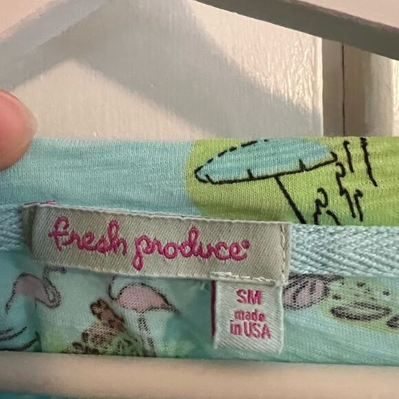 Fresh produce “beachy keen” printed top - Picture 8 of 9